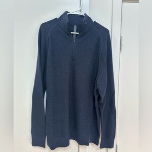 Lululemon Textured Knit Half Zip
